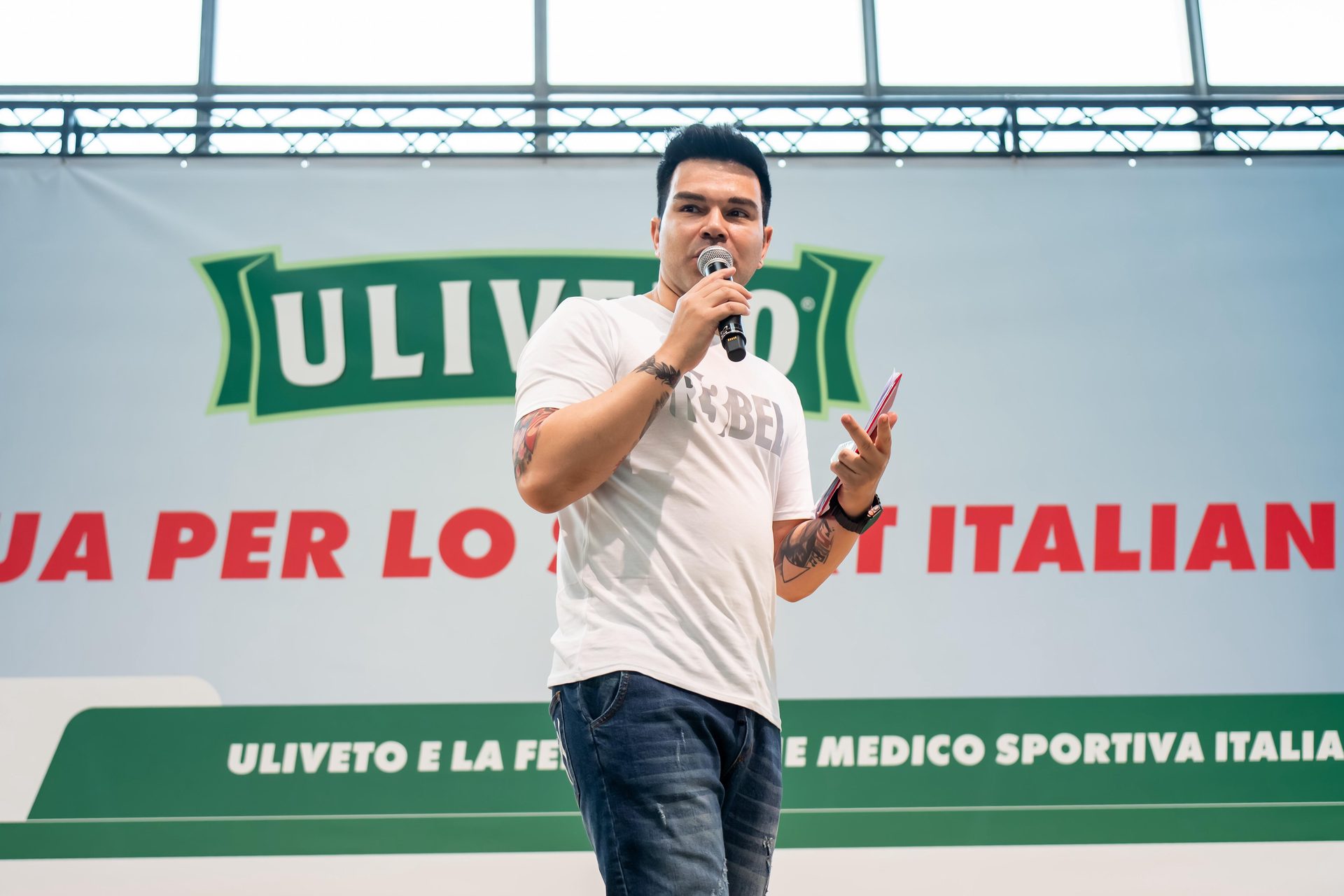 Presentatore e speaker per eventi sportivi, fitness e wellness