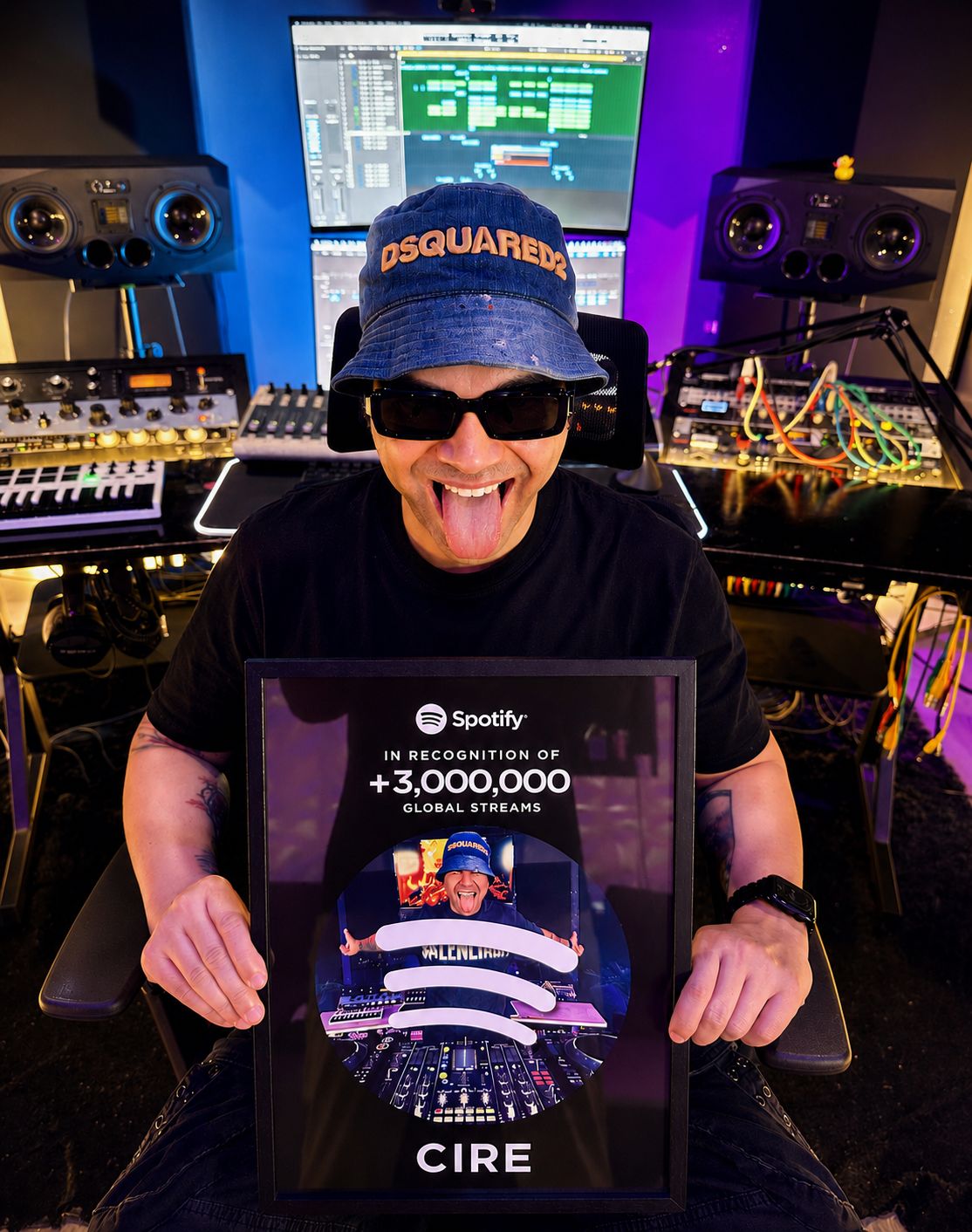 CIRE — riconoscimento Spotify per oltre 3.000.000 di stream globali